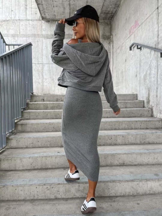 Monica™ ruha és pulóver szett