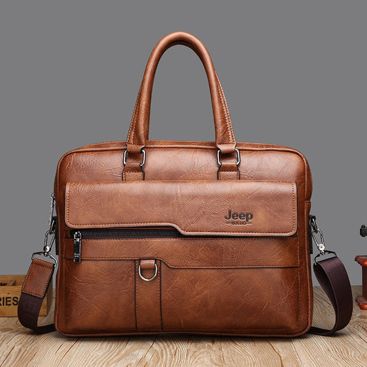 Kézzel készített férfi bőr táska/számítógépes táska/retro kézitáska
