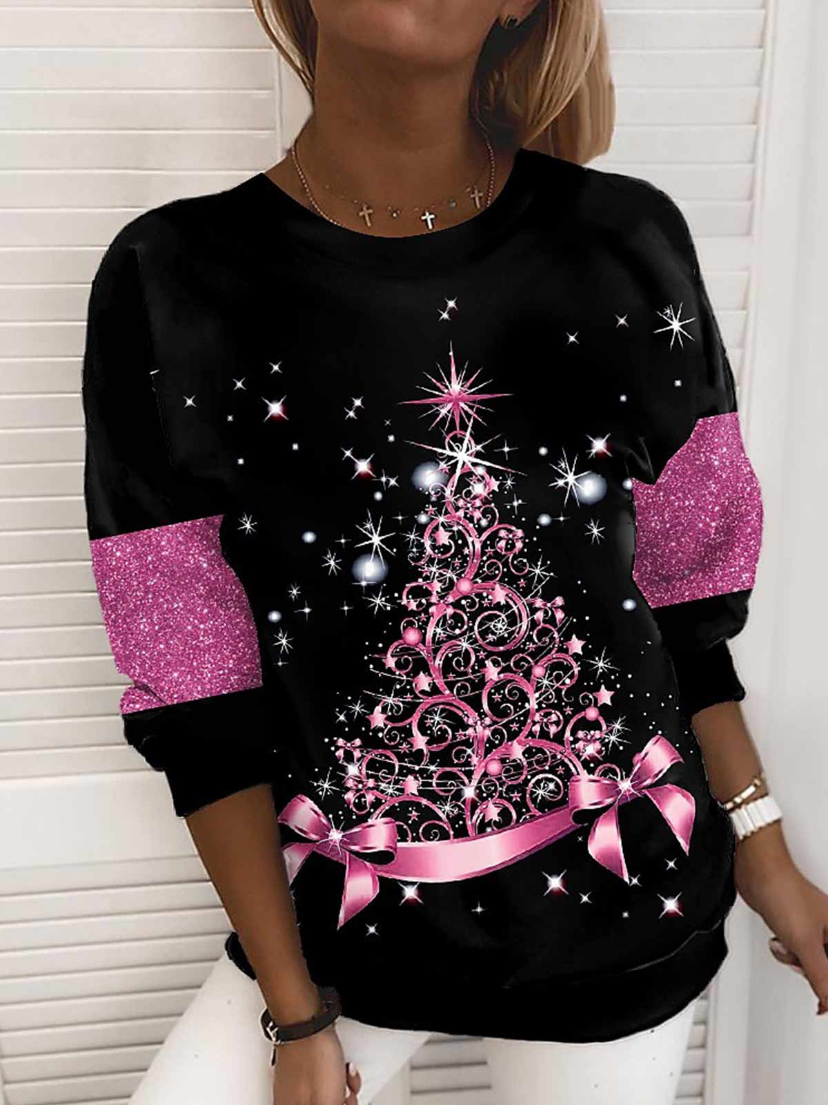 Karácsonyfa pulóver nyomtatása 🎄✨