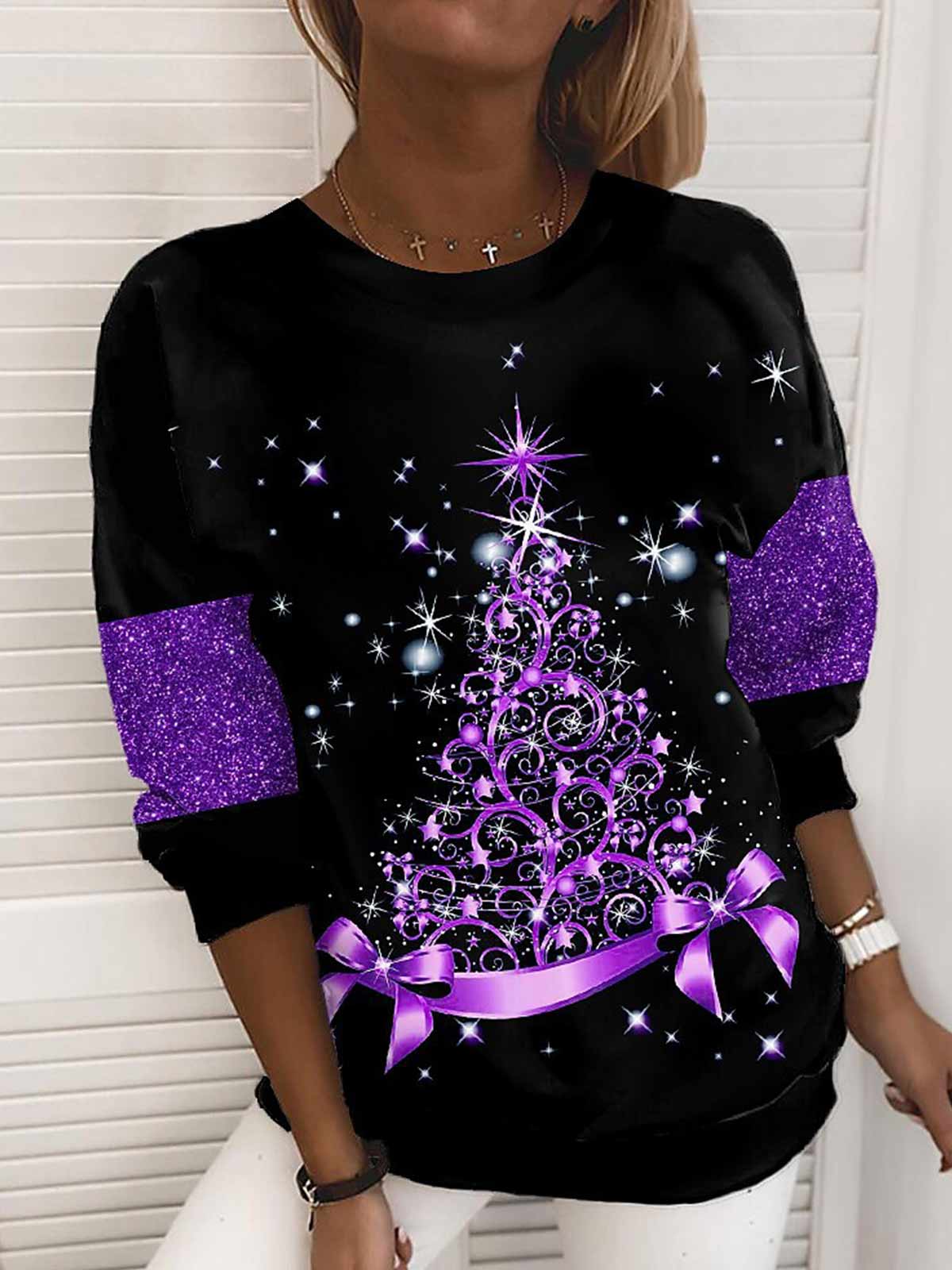 Karácsonyfa pulóver nyomtatása 🎄✨
